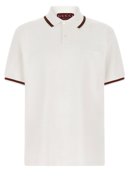 Gucci Nastro Web Polo Shirt