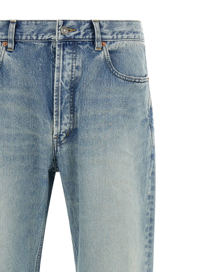 Saint Laurent Wide Leg Jeans