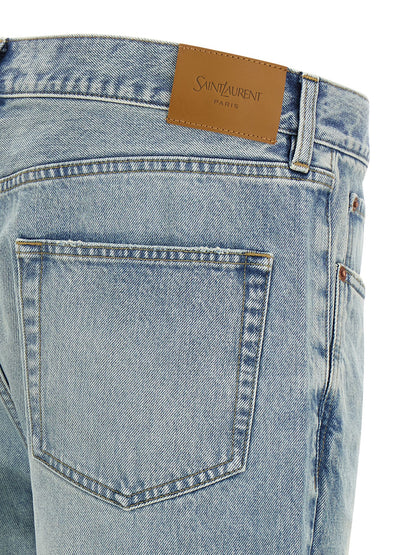 Saint Laurent Wide Leg Jeans