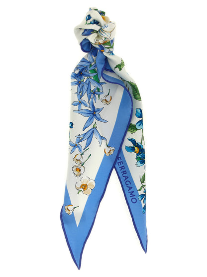 Ferragamo Primavera Print Diamond Scarf