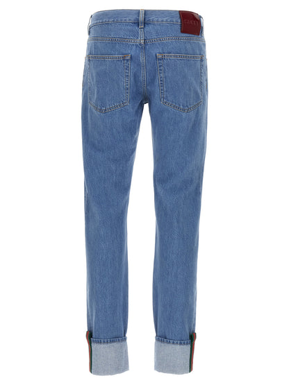 Gucci Turn Up Jeans