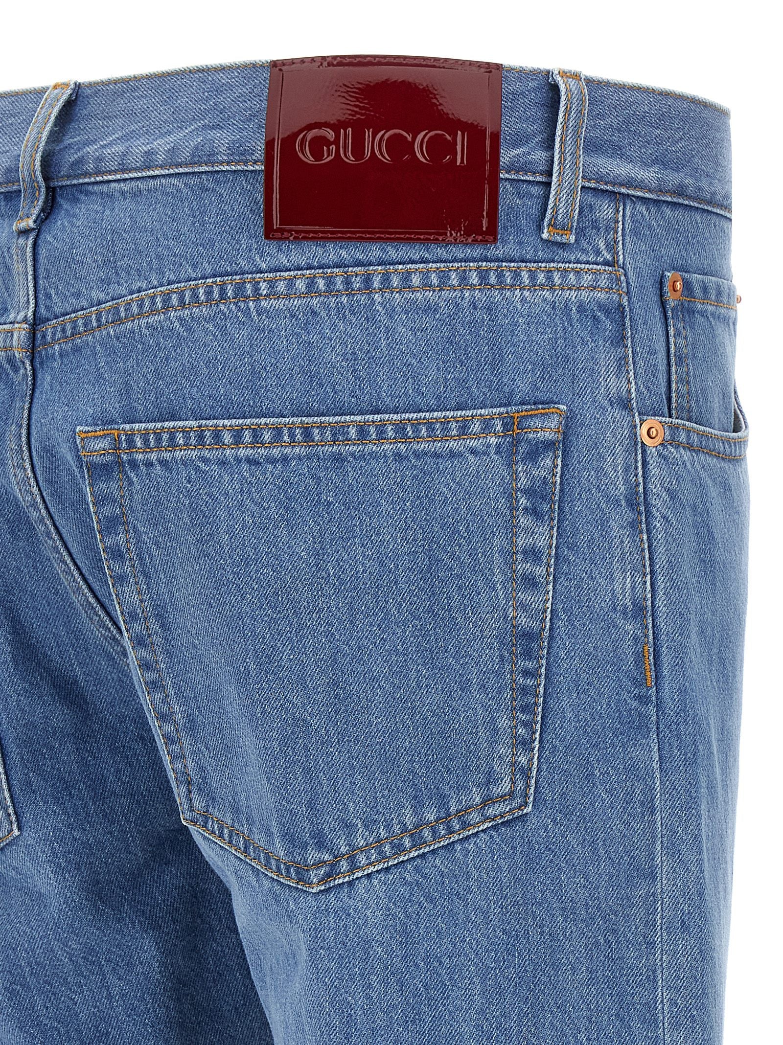 Gucci Turn Up Jeans
