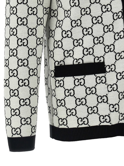 Gucci Gg Reversible Cardigan