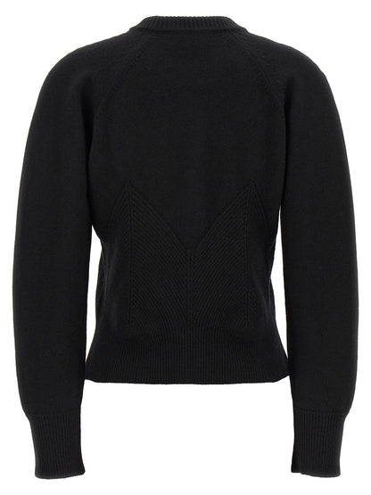 Mcqueen Chevron Corset Sweater