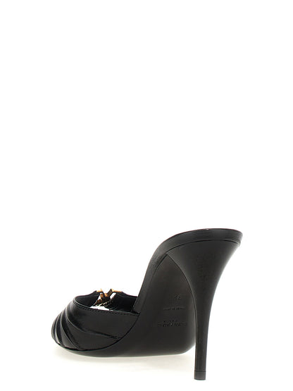 Saint Laurent Babylone Mules