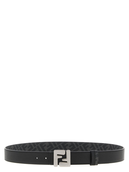 Fendi Squared Ff Reversible Belt