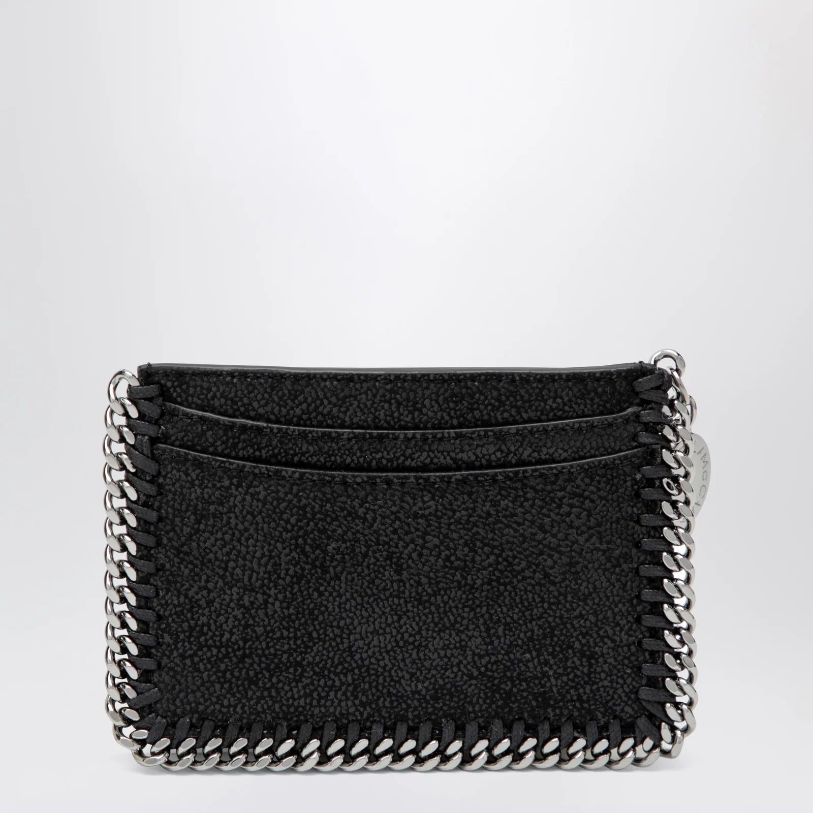 Stella McCartney Black Falabella Card Holder