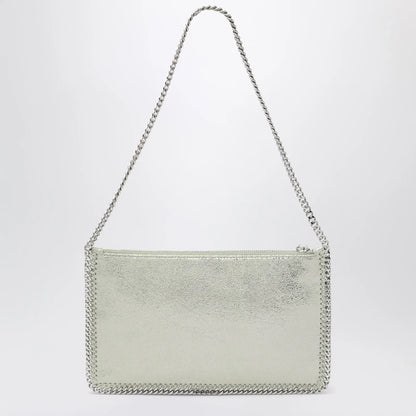 Stella McCartney Light lime green mini Falabella shoulder bag