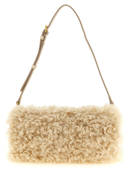 Stella Mccartney Shearling Clutch