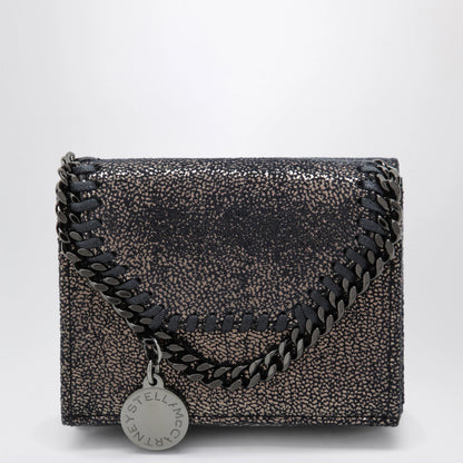 Stella McCartney Falabella dark navy blue wallet