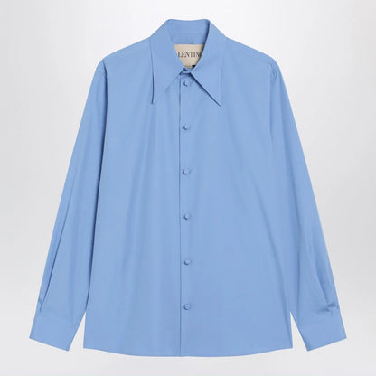 Valentino Light blue cotton shirt