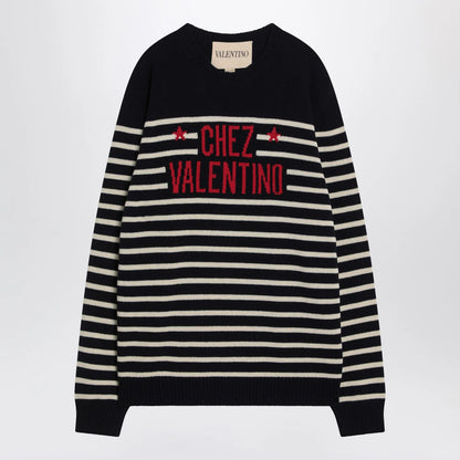Sweater with jacquard pattern Chez Valentino