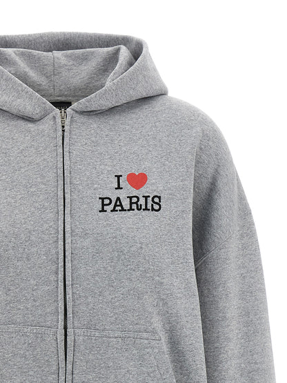 I Love Paris & Balenciaga Hoodie
