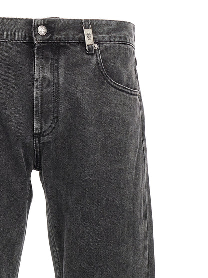 Alexander McQueen Metal Plate Jeans