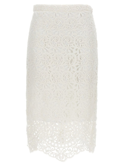 Burberry Lace Skirt