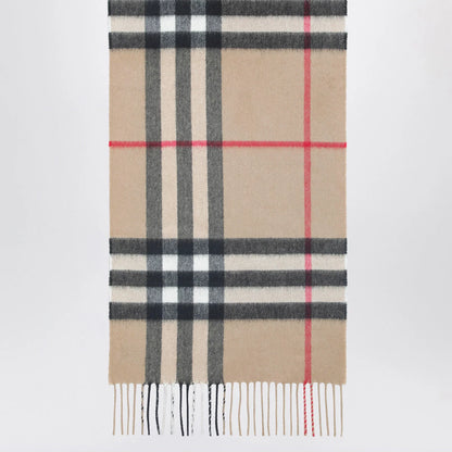 Burberry Cashmere scarf with Check motif