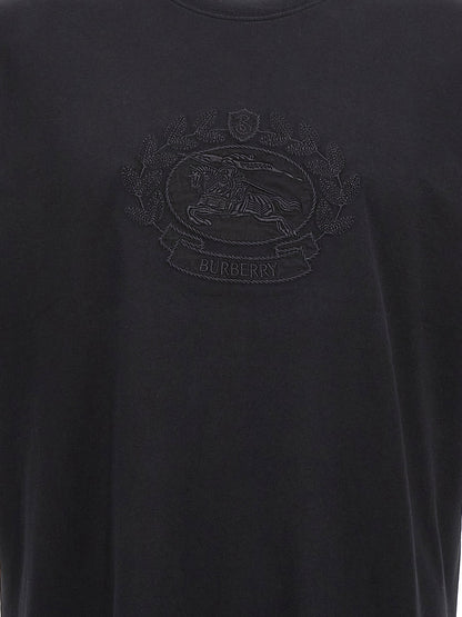 Burberry Logo Embroidery T-shirt