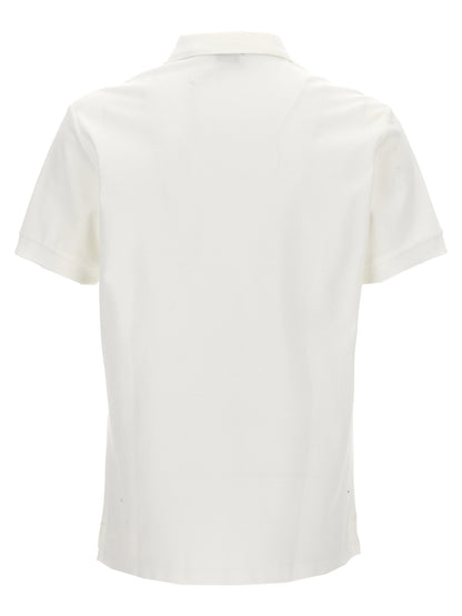 Burberry Logo Embroidery Polo Shirt