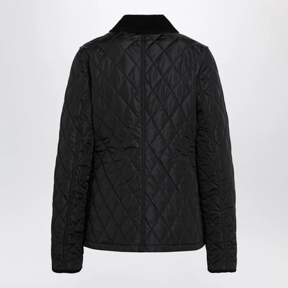 Burberry Black quilted nylon jacket