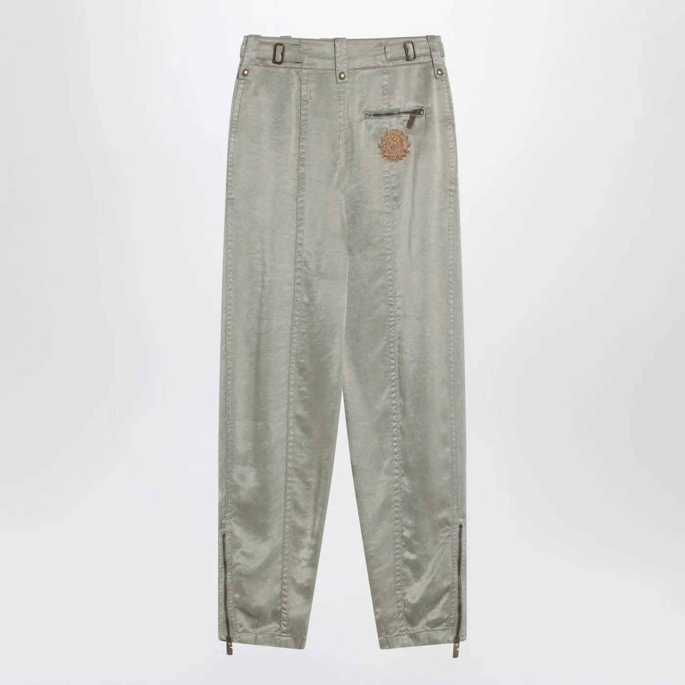Burberry Trousers with B Shield emblem in lyocell