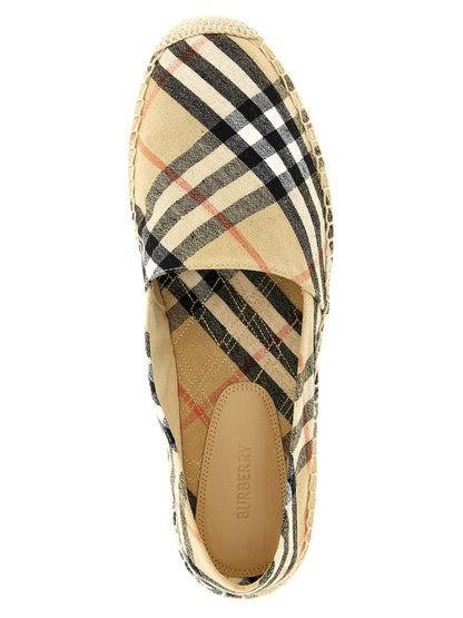 Burberry Check Espadrilles
