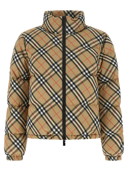 Burberry Ambleside Check Down Jacket