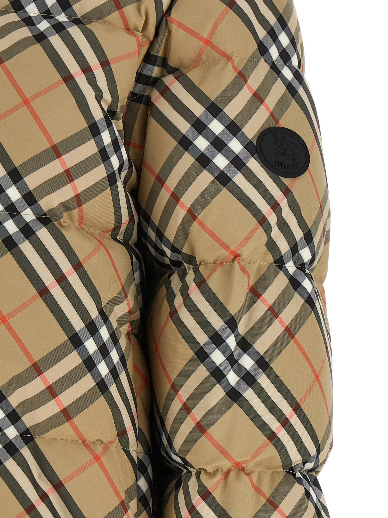Burberry Ambleside Check Down Jacket