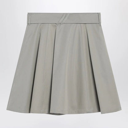Burberry Beige trench mini skirt in gabardine