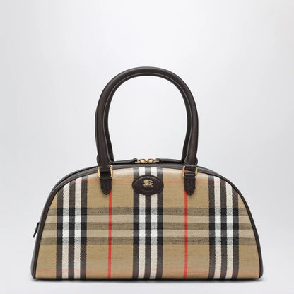 Burberry Sand Highlands Check Bag