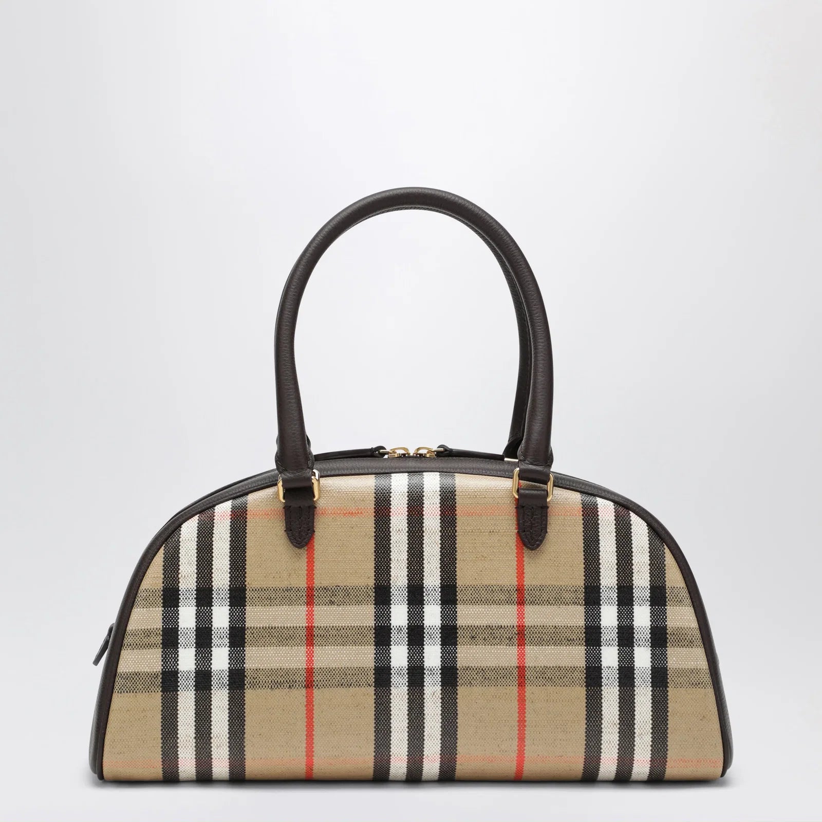Burberry Sand Highlands Check Bag