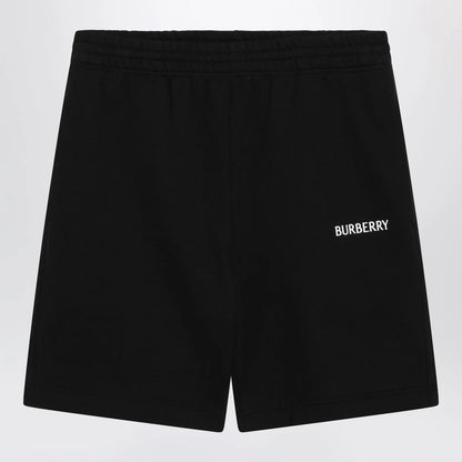 Burberry Black logo Shorts