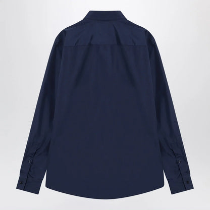 Burberry Blue cotton shirt with EKD