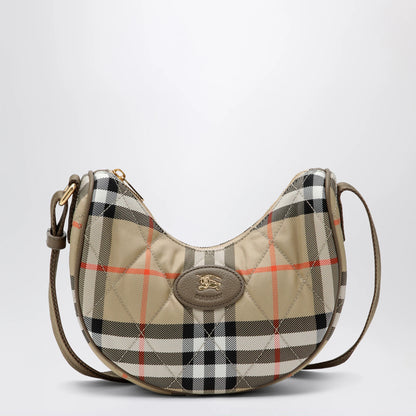 Burberry Horseshoe quilted nylon crossbody bag