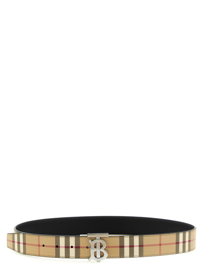 Burberry Logo Buckle Reversible Belt