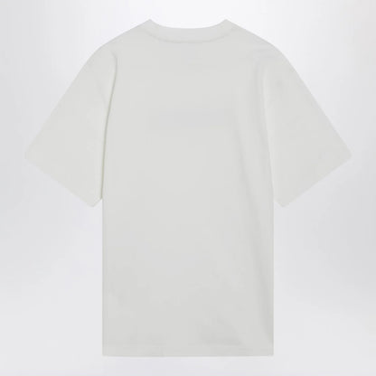 Burberry White T-shirt with logo print