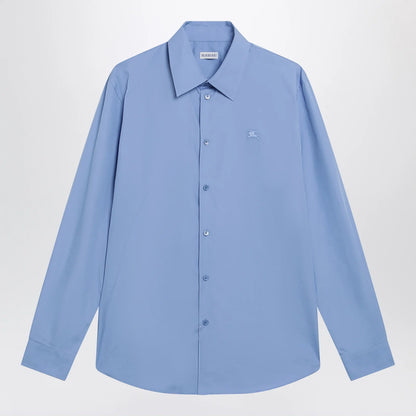 Burberry Cornflower blue cotton poplin shirt