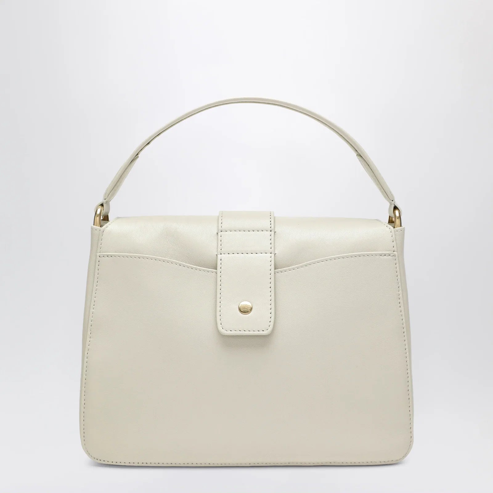Burberry Small Rider shoulder bag in beige lambskin