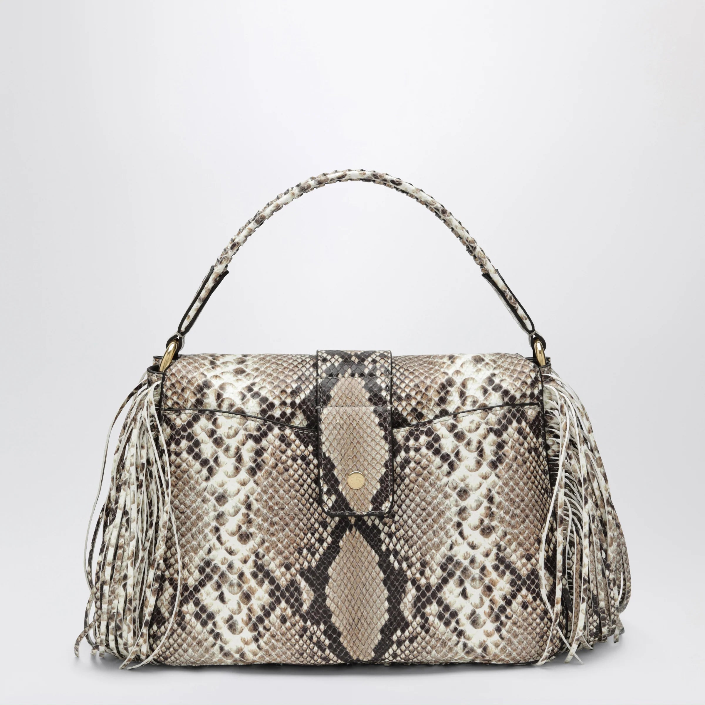 Burberry Small Rider shoulder bag in printed leather