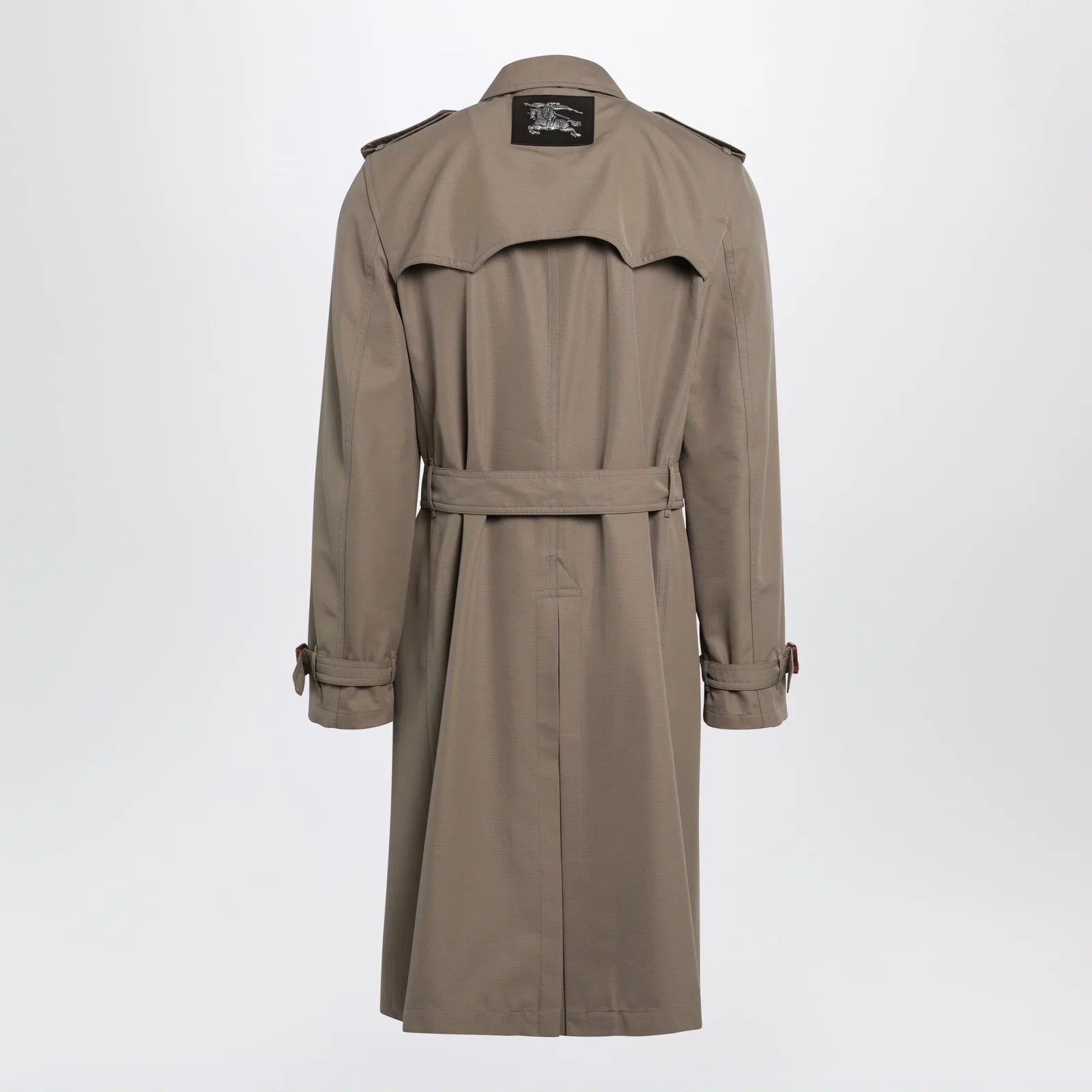 Burberry Short Foxfield trench coat in cotton and silk