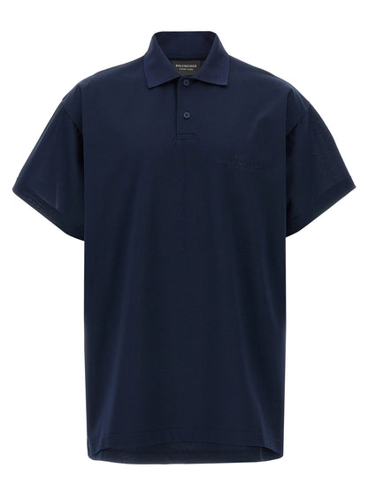 Balenciaga Embroidery Polo Shirt