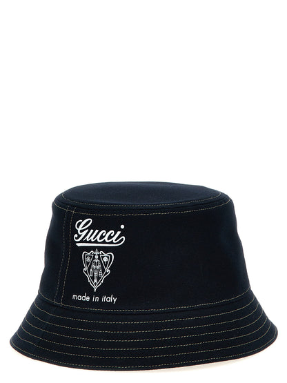Gucci Coat Of Arms Bucket Hat