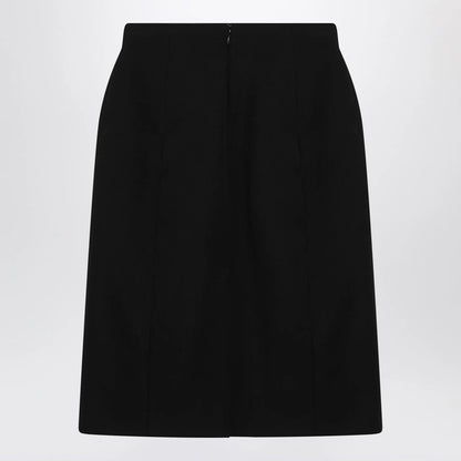 Balenciaga Black Hourglass midi skirt