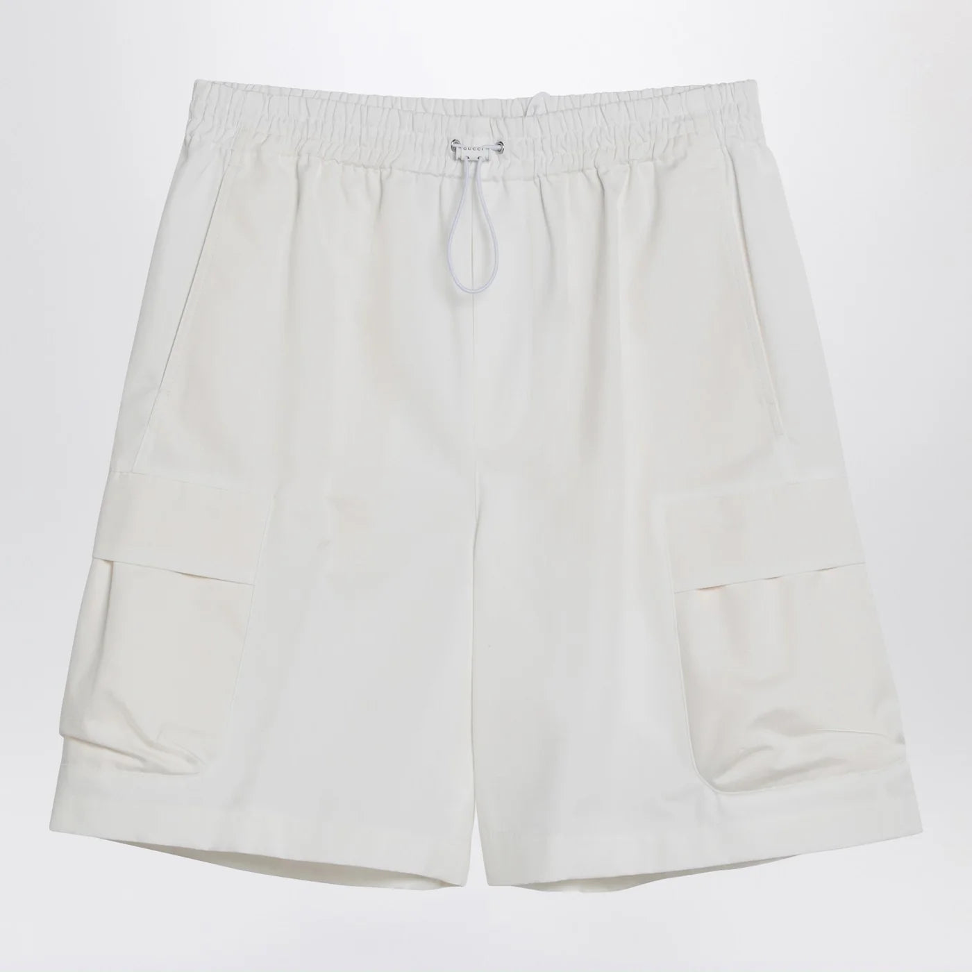 GUCCI White Shorts in cotton poplin