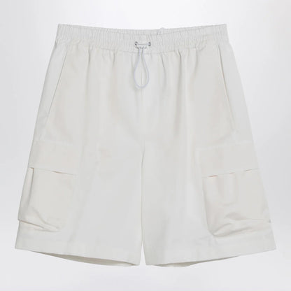 GUCCI White Shorts in cotton poplin