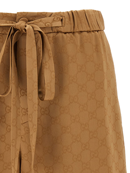 Gucci Satin Shorts Gg