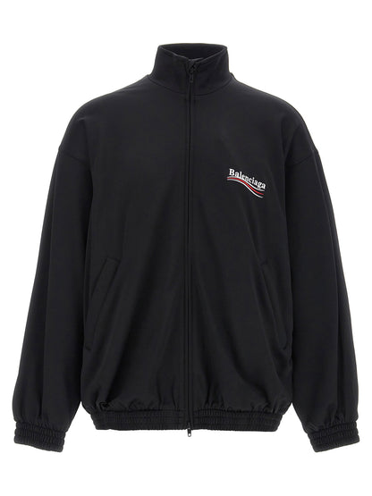 Balenciaga Logo Embroidery Sweatshirt