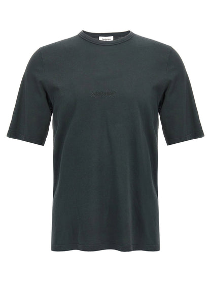 Saint Laurent Logo Embroidery T-shirt