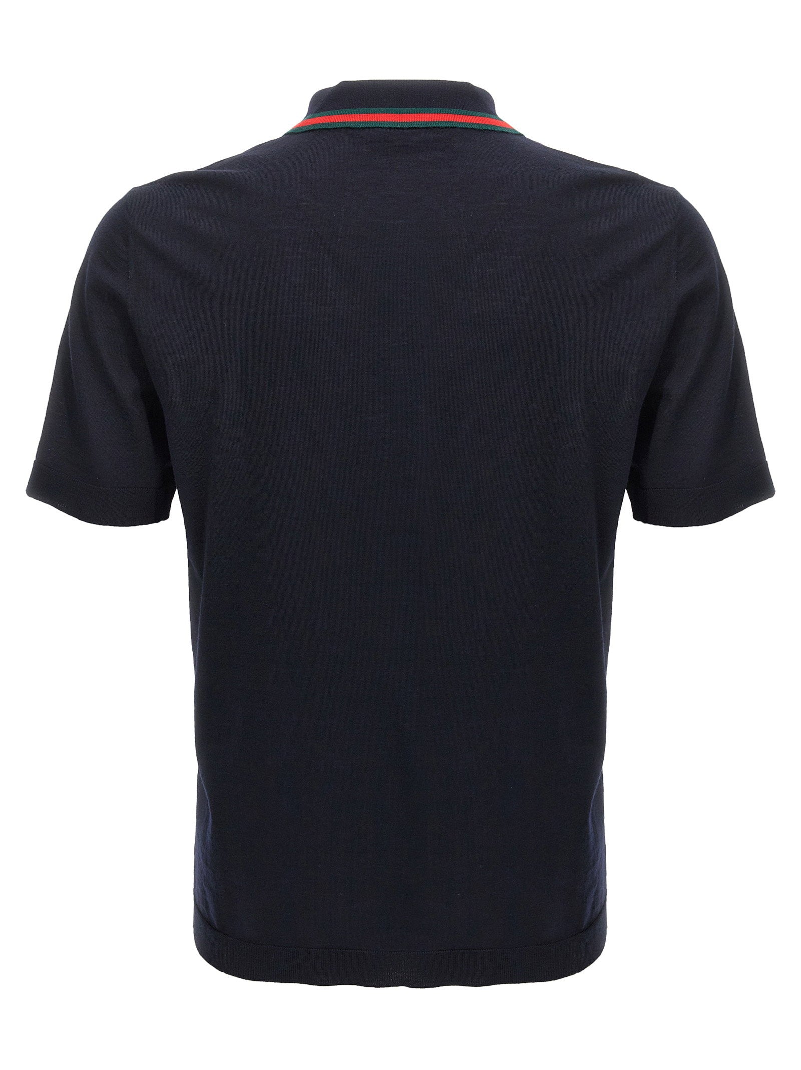 Gucci Web Ribbon Polo Shirt