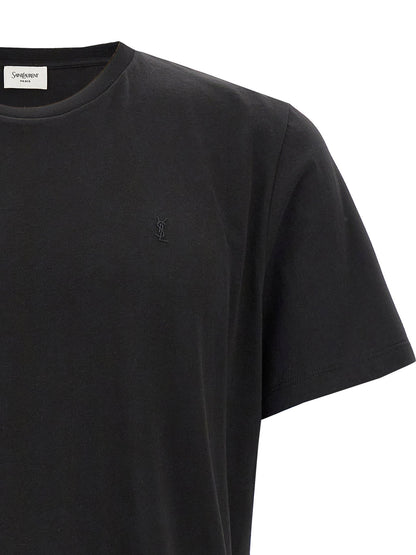 Saint Laurent Cassandre Embroidery T-shirt