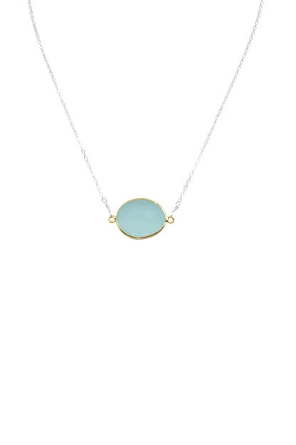 Mrs. Parker Necklace in Chalcedony